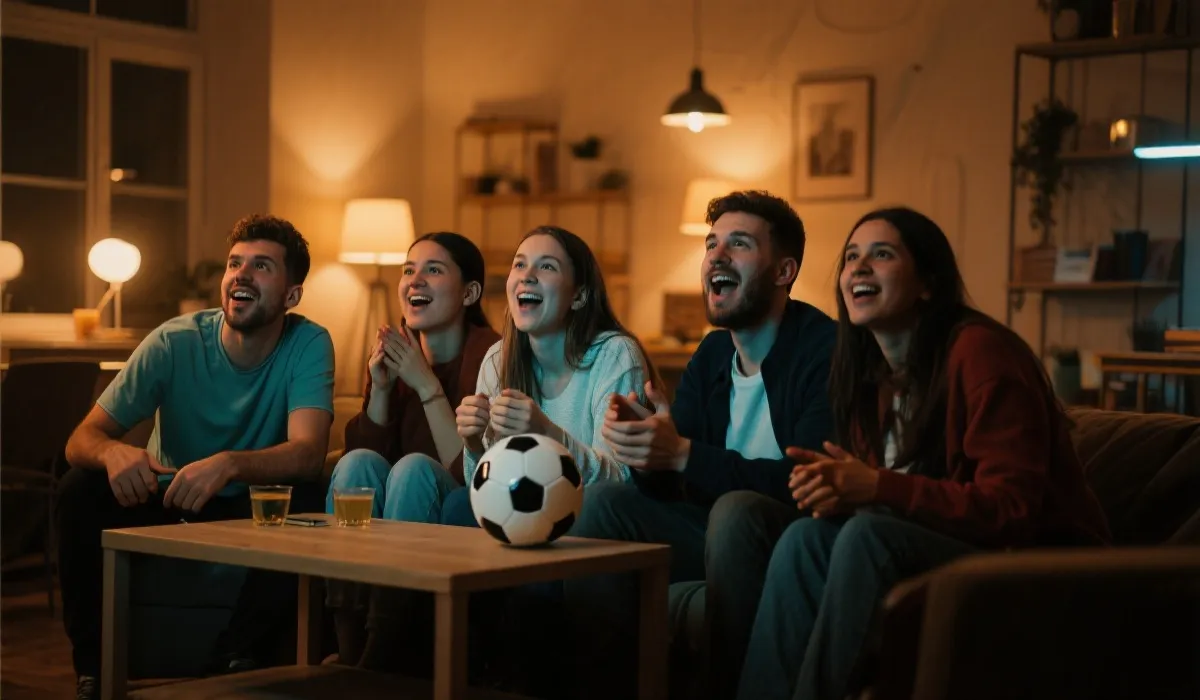 球迷社区氛围插图