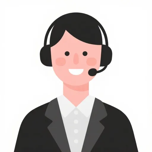 客服与支持插画